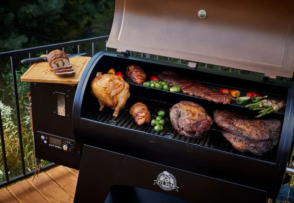 combination charcoal grill and smoker